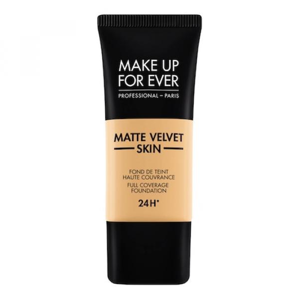Make Up For Ever - Matte Velvet Skin - Matowy Płynny Podkład - Y245 Soft Sand - Dla Kobiet