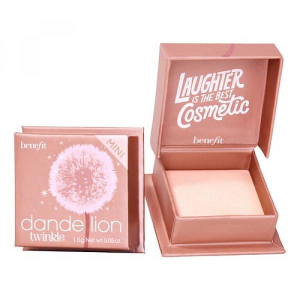 Benefit Cosmetics - Mini Dandelion Twinkle - Rozświetlacz Do Policzków W Odcieniu Bladoróżowym - Dandelion Twinkle Mini - Dla Kobiet