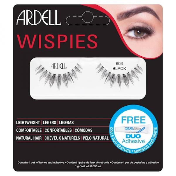 Ardell - glamour Lashes - Sztuczne Rzęsy Na Pasku - 603 - Black - Dla Kobiet
