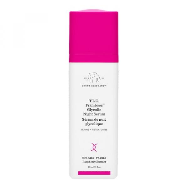 Drunk Elephant - T.l.c. Framboos glycolic Night Serum - Serum Na Noc - T.l.c. glycolic Night Serum 30ml - Dla Kobiet