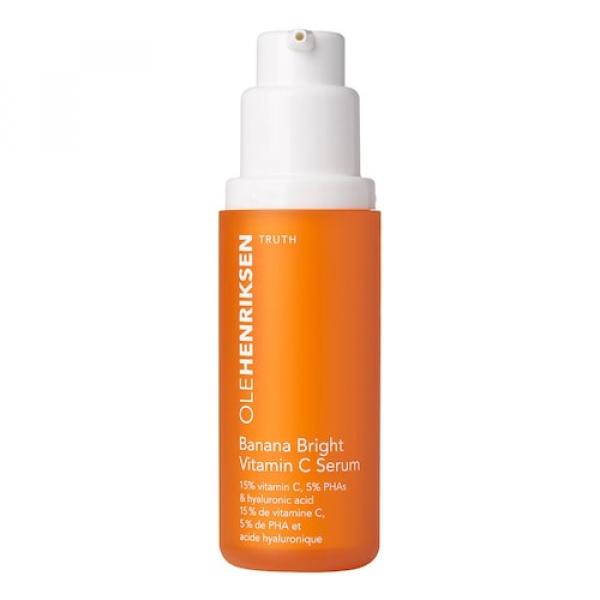 Olehenriksen - Banana Bright Vitamin C Serum - Serum Z Kwasem Hialuronowym I Witaminą C - Truth Banana Bright Plus glow Serum - Dla Kobiet