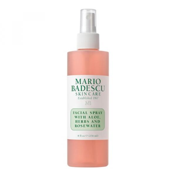 Mario Badescu - Facial Spray With Aloe, Herbs And Rosewater - Mgiełka Do Twarzy - Rose Facial Spray 230ml - Dla Kobiet