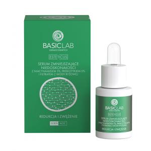 BasicLab Serum zmniejszające niedoskonałości redukcja i zwężenie 15 ml