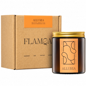 FLAMQA Alluria świeca zapachowa 180 ml