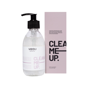 Veoli Botanica Clean Me Up - Oczyszczająco- odświeżający żel do mycia twarzy do skóry normalnej i mieszanej 190 ml