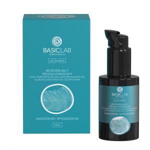 BasicLab Regenerujący peeling kwasowy nawilżenie i wygładzenie 30 ml