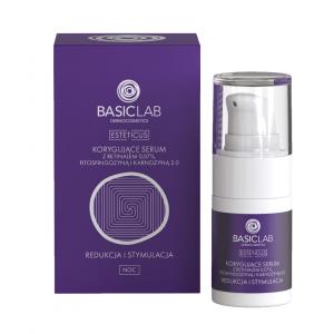 BasicLab Korygujące serum z retinalem 0,07% redukcja i stymulacja 15 ml