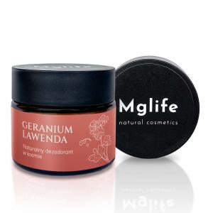 Mglife Dezodorant w kremie geranium-lawenda 50 ml