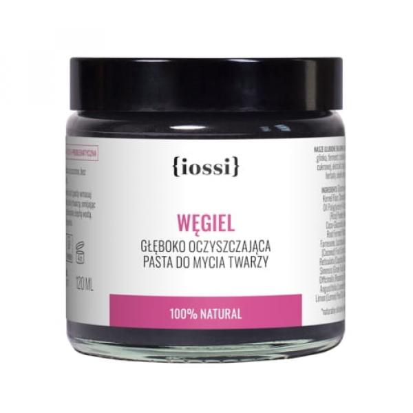 Iossi Oczyszczający Węgiel pasta do mycia twarzy 120 ml