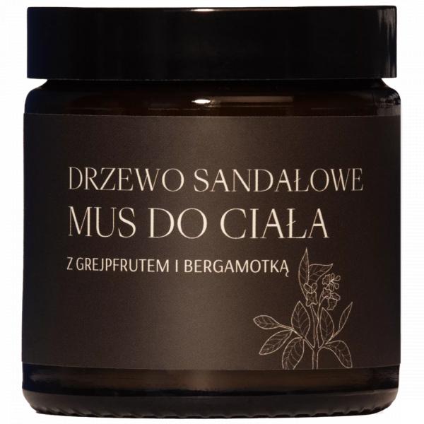 Mglife Mus do ciała Drzewo sandałowe 120 ml