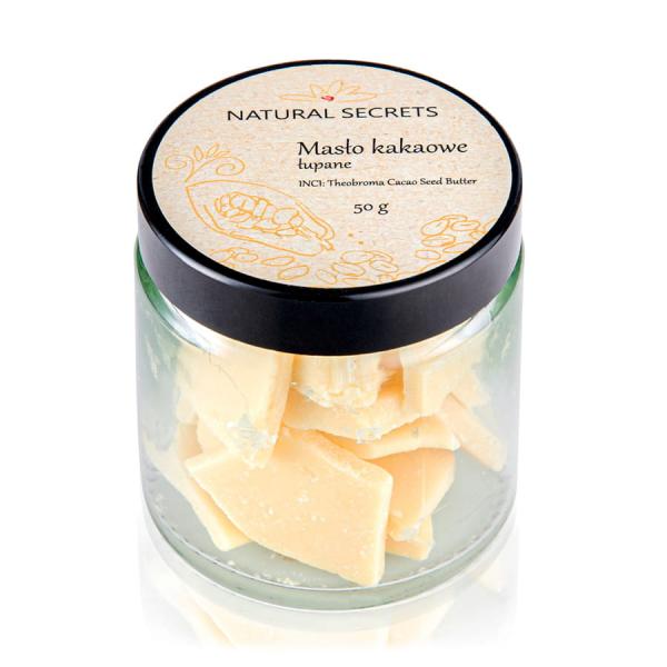 Natural Secrets Masło kakaowe łupane 50 g