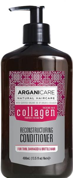 Arganicare Collagen Odżywka z kolagenem do cienkich i łamliwych włosów 400 ml