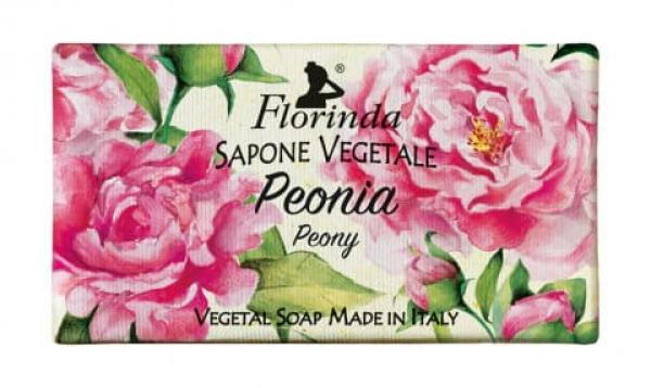 Florinda Mydło naturalne roślinne PEONIE 100 g