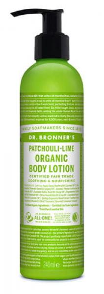 Dr. Bronner's Balsam do ciała i rąk Paczula limonka 240 g