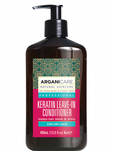 Arganicare Keratin Odżywka bez spłukiwania z keratyną do bardzo suchych włosów 400 ml