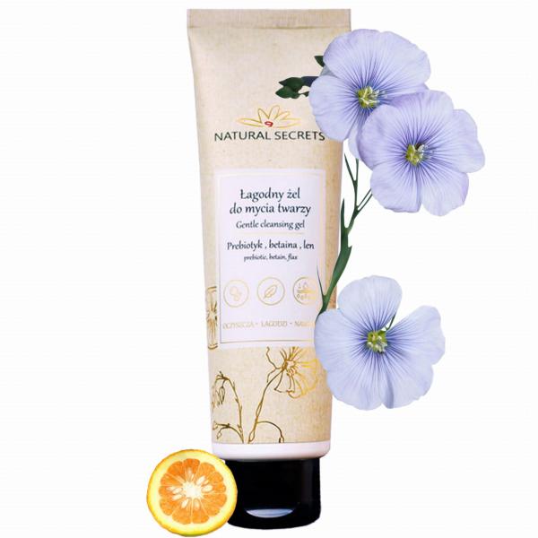 Natural Secrets Łagodny żel do mycia twarzy 150 ml