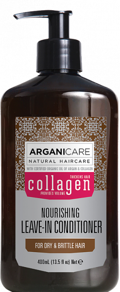 Arganicare Collagen Odżywka z kolagenem bez spłukiwania do suchych i łamliwych włosów 400 ml