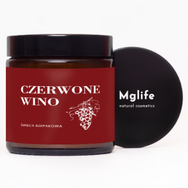 Mglife Świeca Czerwone Wino 120 ml