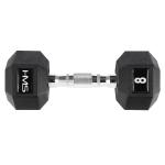 Hantla stalowa gumowana Hex Pro 8 kg - HMS