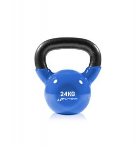 Hantla winylowa żeliwna Kettlebell 24 kg - UpForm