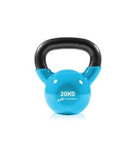 Hantla winylowa żeliwna Kettlebell 20 kg - UpForm