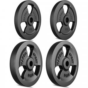 Zestaw obciążeń żeliwnych kierownica 30 kg / 2 x 10 kg + 2 x 5 kg - Marbo Sport