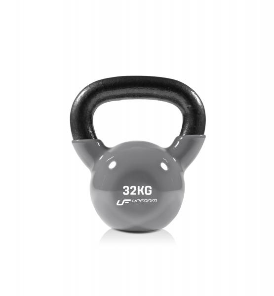 Hantla winylowa żeliwna Kettlebell 32 kg - UpForm