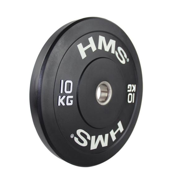 Obciążenie olimpijskie gumowane BBR10 10 kg - HMS