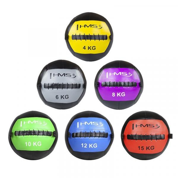 Piłka do ćwiczeń Wall Ball WLB10 10 kg - HMS