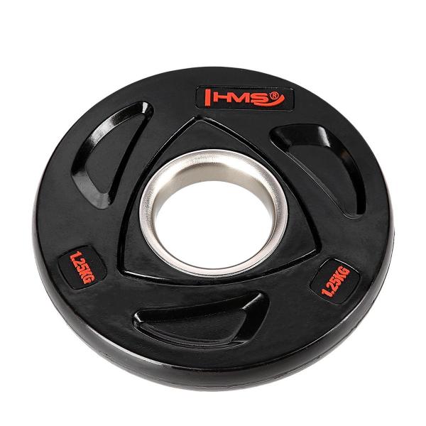 Obciążenie olimpijskie gumowane TOX01 1,25 kg - HMS