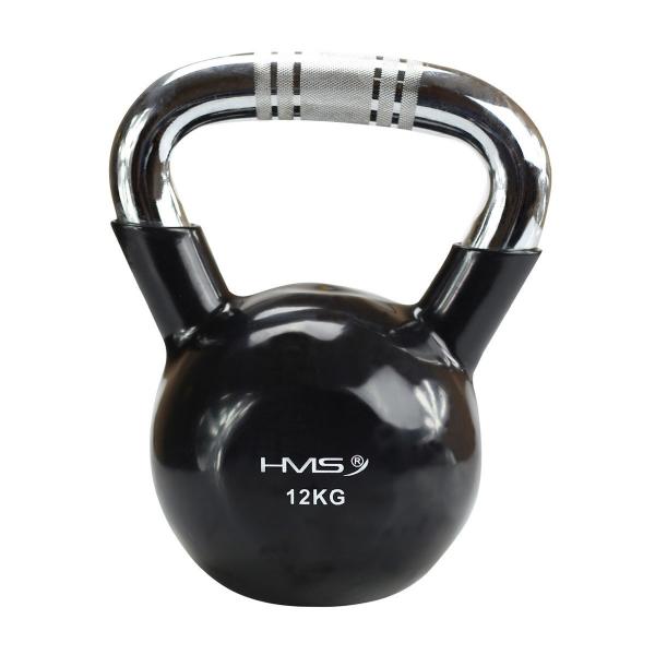 Hantla winylowa żeliwna kettlebell KTC12 12 kg - HMS