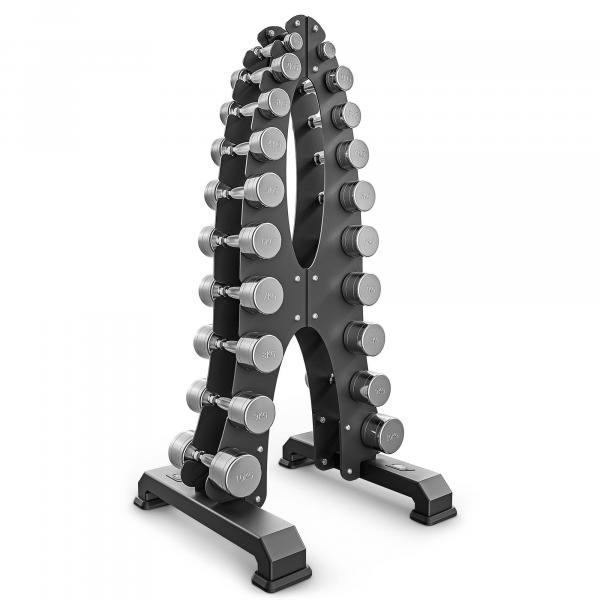 Stojak na hantle chromowane MP-S206 2.0 - Marbo Sport