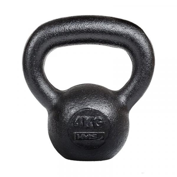 Hantla kettlebell żeliwna KZG 4 kg - HMS