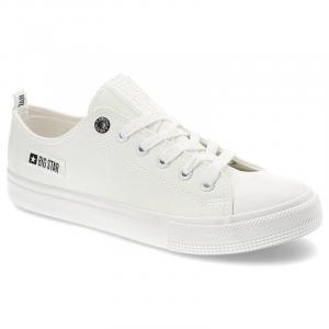 Białe Trampki Big Star Unisex Wygodne Półbuty
