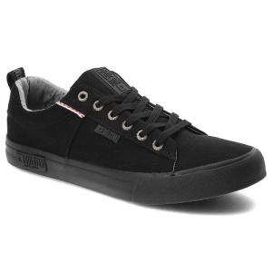 Czarne Trampki Big Star Męskie Wygodne Buty