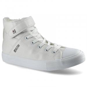 Białe Sneakersy Big Star Damskie Wygodne Buty