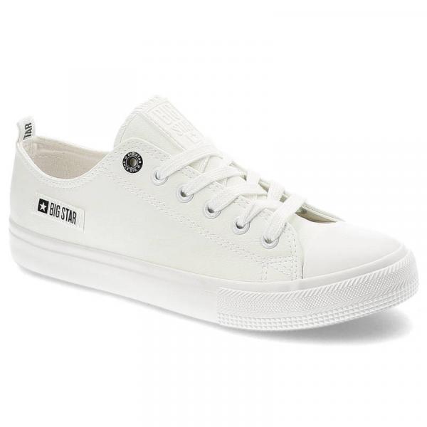 Białe Trampki Big Star Unisex Wygodne Półbuty