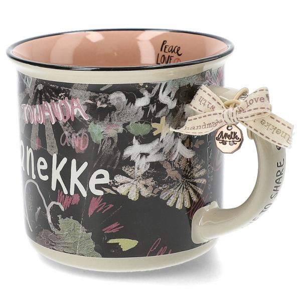 Czarny Porcelanowy Kubek Anekke Edycja Limitowana