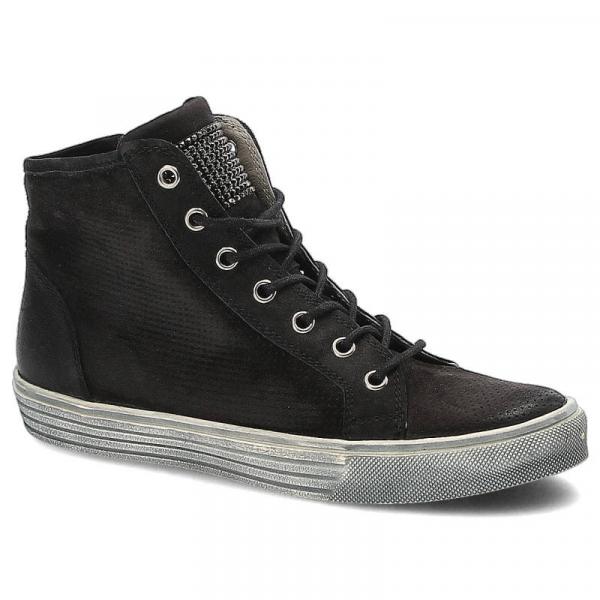 Czarne Botki Carinii Codzienne Buty Damskie