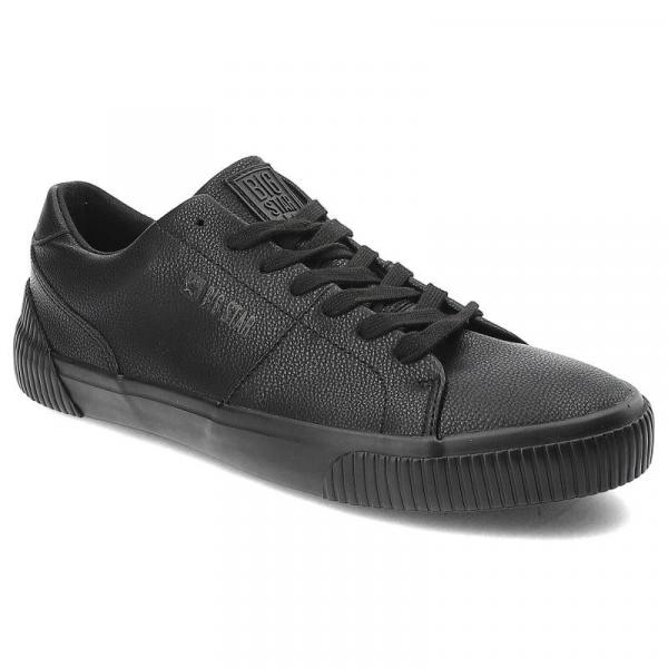 Czarne Trampki Big Star Męskie Wygodne Buty