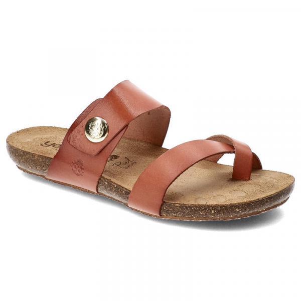 Brązowe Klapki Yokono Wygodne Buty Na Lato