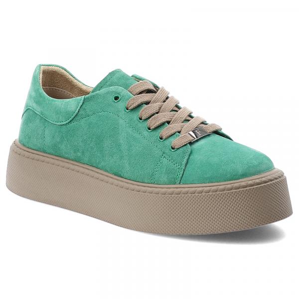 Zielone Sneakersy Filippo Modne Obuwie Damskie