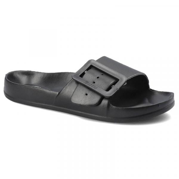 Czarne Klapki Big Star Modne Damskie Buty Na Lato