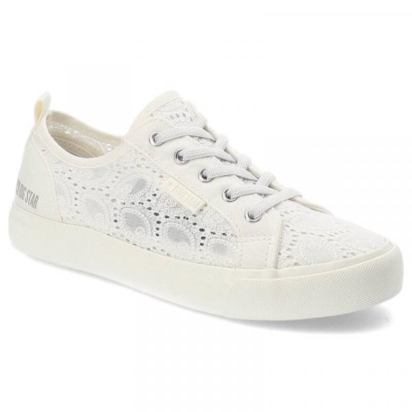 Białe Trampki Big Star Dziecięce Buty Wsuwane