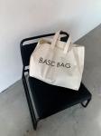 Torba typu shopper bag beżowa large size BASIC BAG-UNI