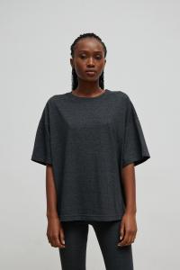 Tshirt typu oversize w kolorze GRAPHITE - ONLY-S