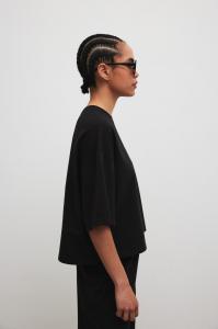 Tshirt typu oversize w kolorze BLACK - GALAXY-S/M