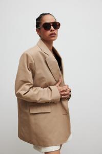 Klasyczna marynarka w kolorze CLASSIC BEIGE - NOMEE-S/M