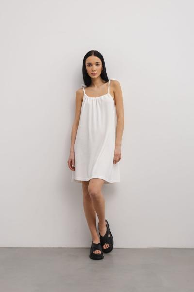 Sukienka FROTTE w kolorze CLASSIC WHITE - GABBY-S/M