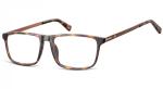 Okulary oprawki korekcyjne Nerdy Unisex Montana MA59A panterka + brązowy zausznik